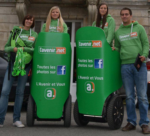 Streetmarketing Segway